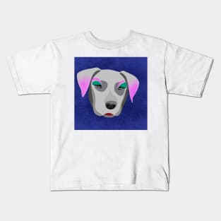 Drag queen dog Kids T-Shirt